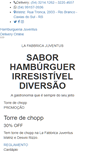 Mobile Screenshot of hamburgueriajuventus.com.br